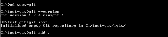 git command