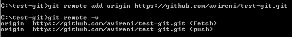 git command