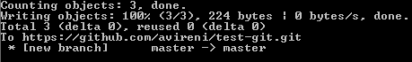 git command